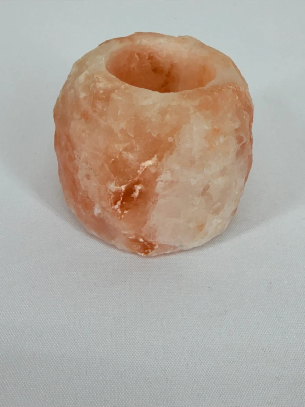 Himalayan salt tea light holder